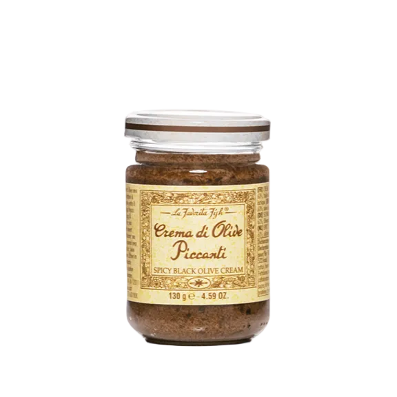 La Favorita Crema di Oliva Nere Piccante