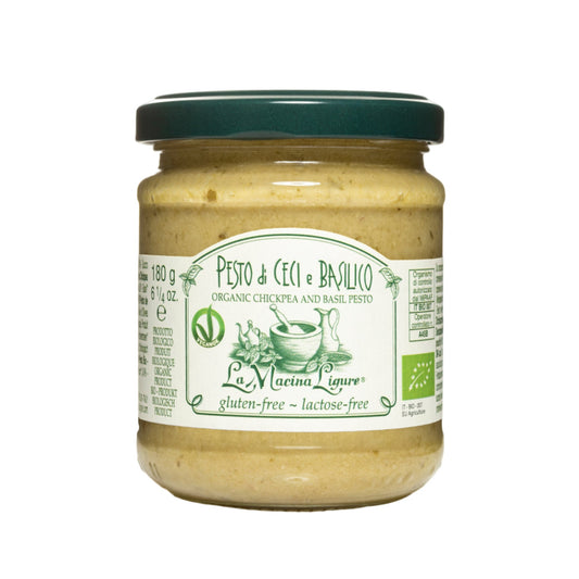La Macina Ligure Organic Chickpea and Basil Pesto
